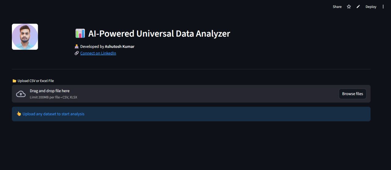 AI Data Analyzer